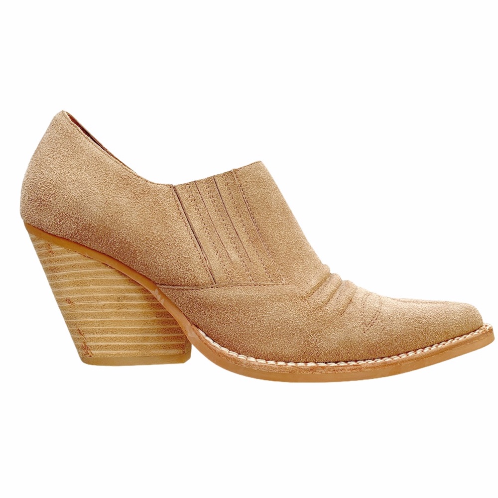 Jeffrey Campbell Suede Western Bootie